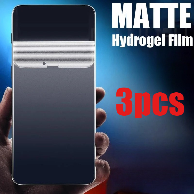 3 ชิ้นคลุมทั้งหมด Anti Blue Light Soft Hydrogel ฟิล์มสําหรับ vivo Y19s Y21d Y31 Y31d GT Pro 4G 5G An
