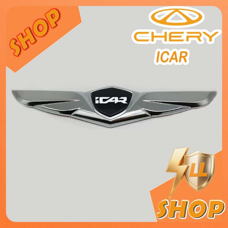 [READY]CHERY V23 Metal three-dimensional car emblem chery icar v23 Car decoration accessories EIY9