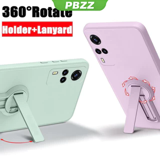 PBZZ FOR เคส ปลอก VIVO Y31 2021 เคสโทรศัพท์ softcase Liquid ซิลิโคน Protector กันกระแทกเรียบกันชนออกแบบใหม่360 ° พร้อมผู้ถือ ytxzzj01