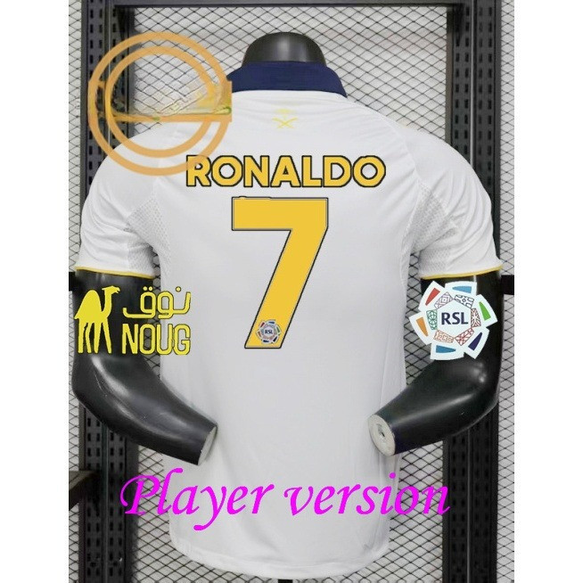 Al-Nassr Victory 25/26 Season Second Away Player Version เสื้อฟุตบอลผู้ชาย ขนาด S-2XL