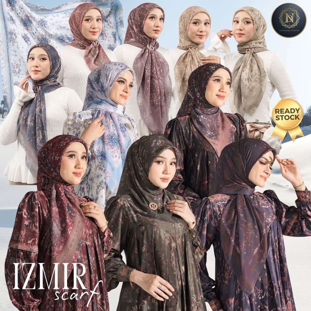 IZMIR SCARF NADHEERA LUXURY VOAL VEIL