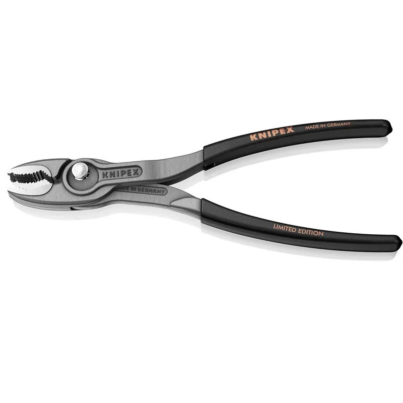 KNIPEX TwinGrip คีมปลาคาร์พ Anti-Pinch Protection High Clamping Force ปรับได้ 82 01 200 S02