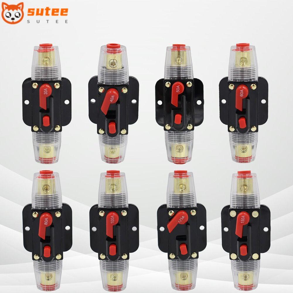 SOTEE Self Recovery Circuit Breaker, 60A 50A 40A 30A ประกันรีเซ็ต DC Resettable Circuit Breaker, สํา
