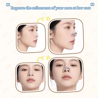 ฟรี แผ่นแปะสร้างจมูก, ตัดปรับได้, แผ่นแปะลดจมูก, แก้ไขและสร้างแผ่นแปะจมูก