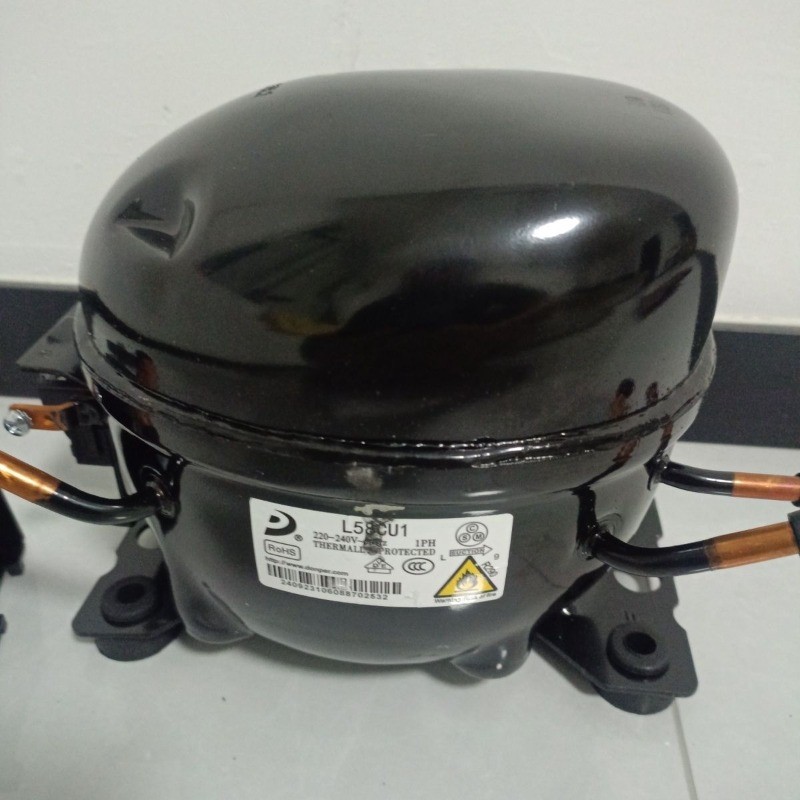 คอมเพรสเซอร์ Dongbei L58CU1 แท้ R290 สำหรับตู้แช่ / ตู้เย็น / ตู้โชว์แช่เย็น