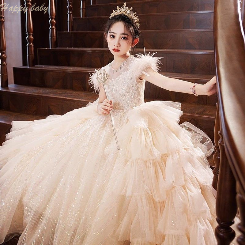 ชุดเครื่องประดับวันเกิดสำหรับเด็ก พร้อมดอกไม้และของตกแต่งหรูหรา สำหรับงาน.party และ hostess set