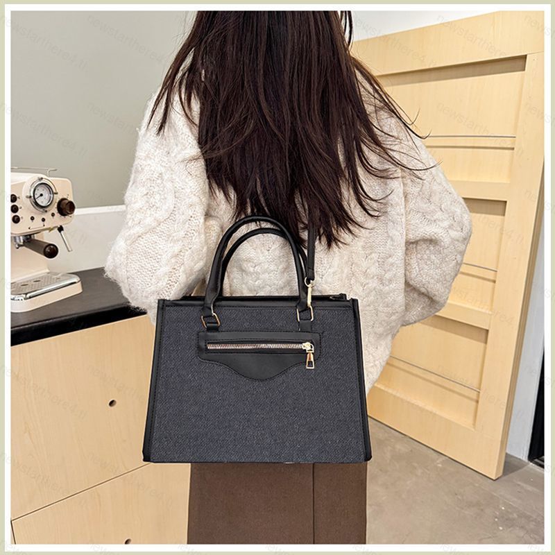 กระเป๋าสะพายหรูหราแบบเรโทร ดีไซน์อเนกประสงค์ ปริมาณความจุมาก SN4