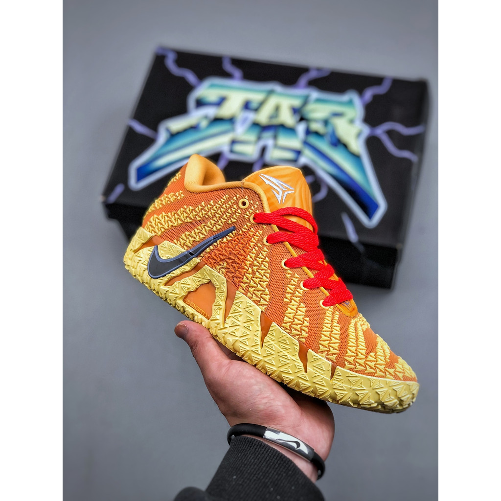 รองเท้าบาสเก็ตบอล JA Holy Gun Morante รุ่นที่ 3 สำหรับผู้ชาย สวมใส่สบายและมีความทนทาน HF2793-700