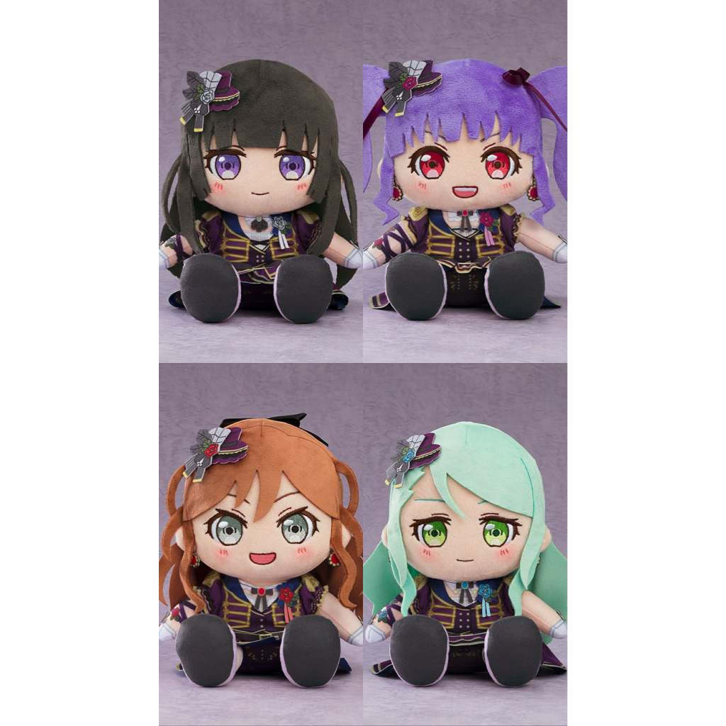 Collectible ใหม่  (PRE-ORDER) BanG Dream! Plush Roselia Rinko Shirokane & Ako Udagawa & Lisa Imai & 