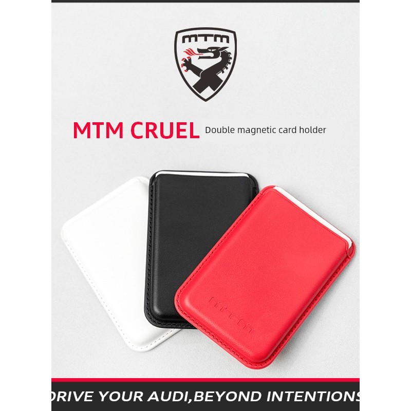 magnetic wallet magnetic card holder wallet MTM CRUEL Double Magnetic Card Holder