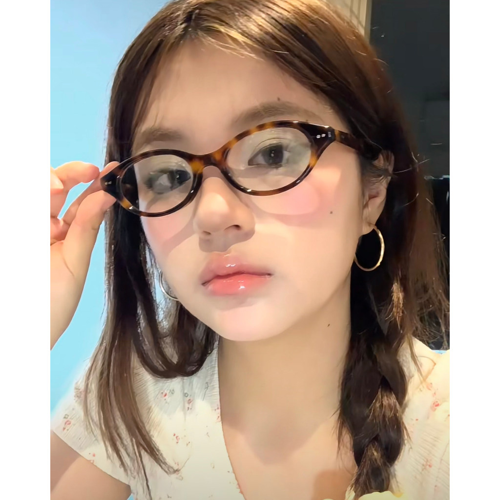 404 STORE round face retro glasses แว่นตา