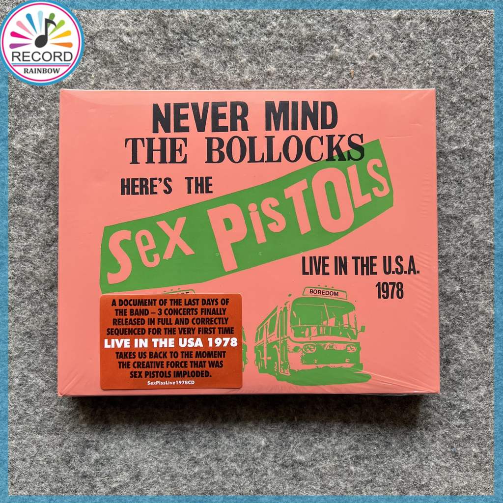 Sex Pistols Live in the USA 1978 Original 3CD Album [Sealed] Brand New THOM20260510
