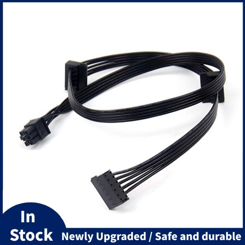 1 ชิ้น GPU PCI Express 6Pin ชาย 1 ถึง 3 SSD สายไฟสําหรับ CX850M CX750M CX600M CX500M CX430M Modular