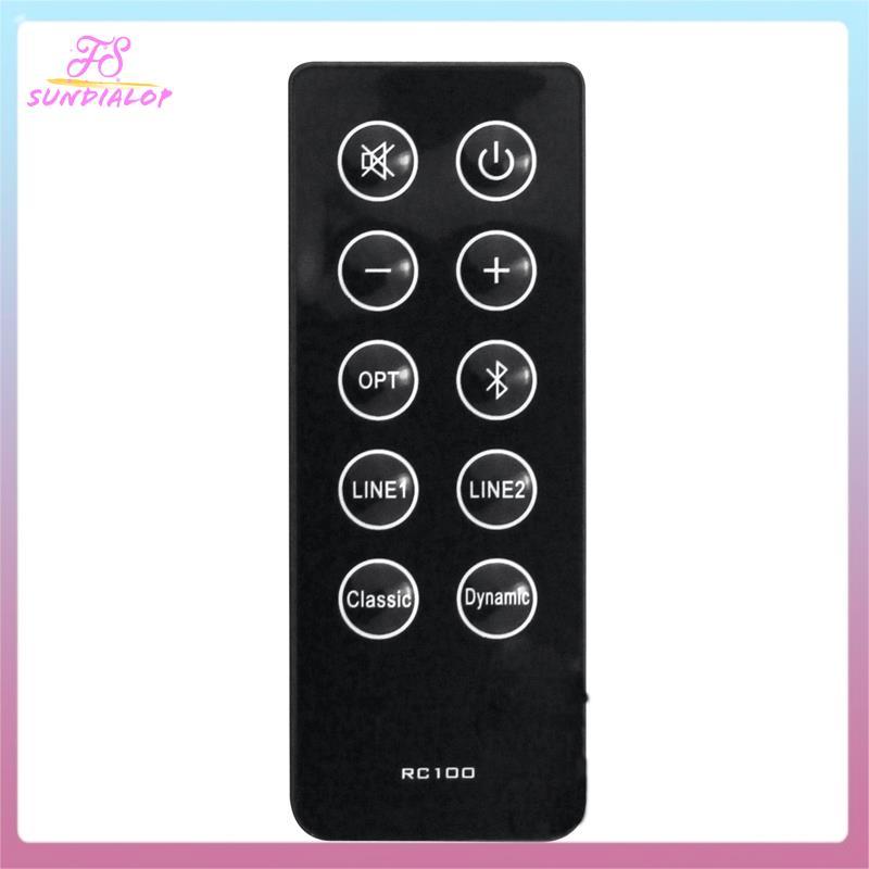 [sundialop.th] เปลี่ยน RC10D RC100 รีโมทคอนโทรลสําหรับ R2000DB Soundbar ขับเคลื่อนลําโพงชั้นวางหนังส