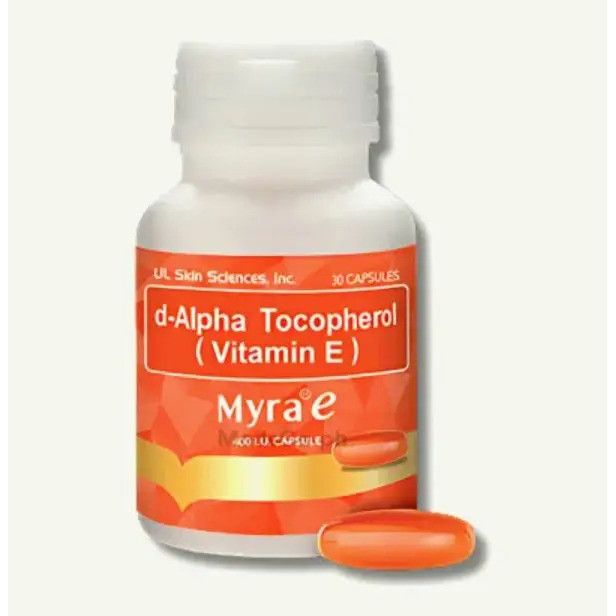 Myra E Vitamin E 400IU 30 แคปซูล - ร้านค้า AAbiz SG - ผลิตภัณฑ์บํารุงผิว