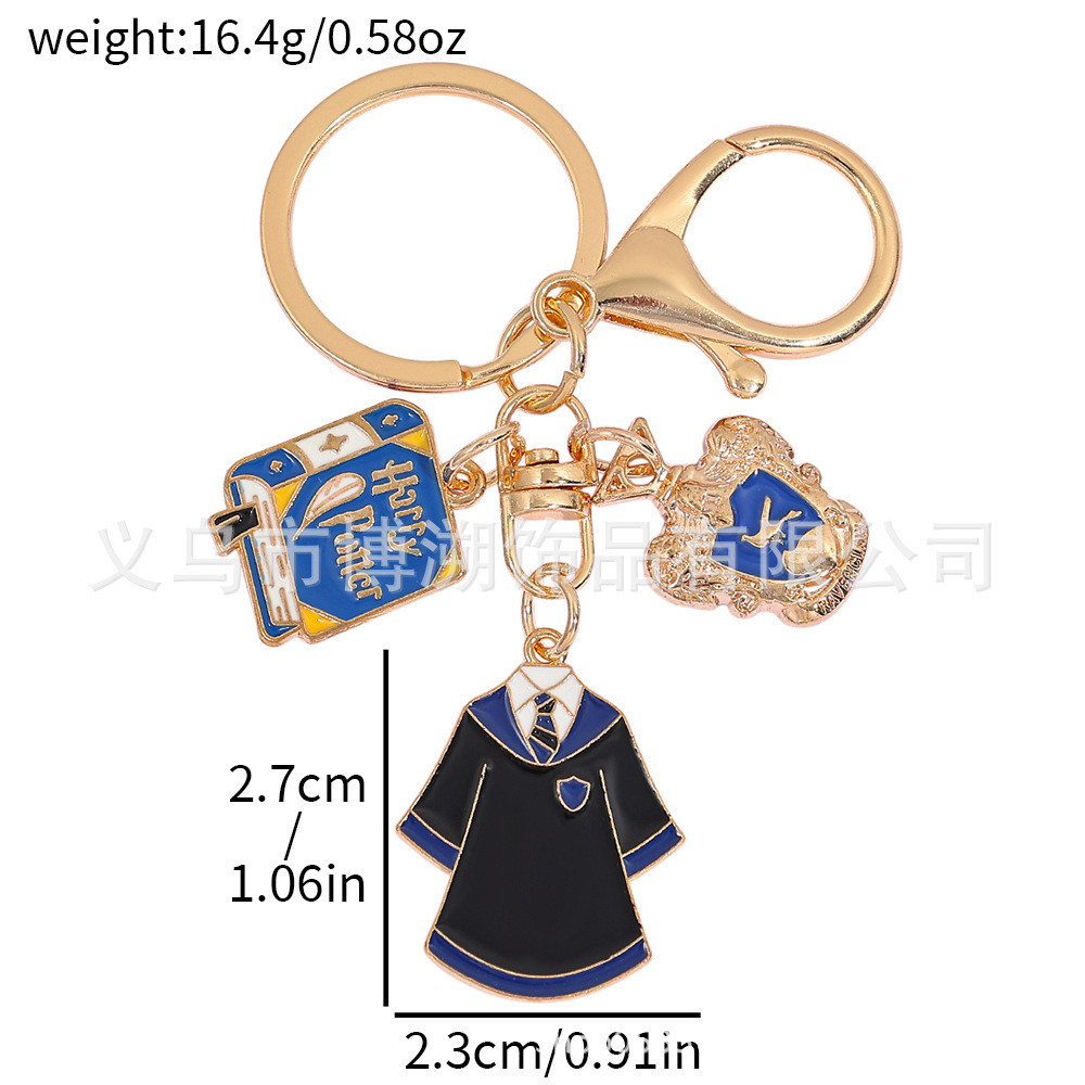 Popular~Gryffindor Hogwarts College Alloy Badge School Uniform Academic Robe Pendant Cartoon Harry P