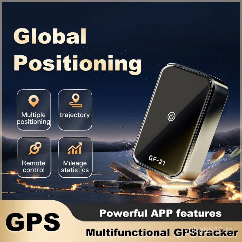 GF21 GPS Tracker ตําแหน่งที่แม่นยํา Mini CarTracker Universal Bike GPS Tracker สําหรับผู้สูงอายุและเ