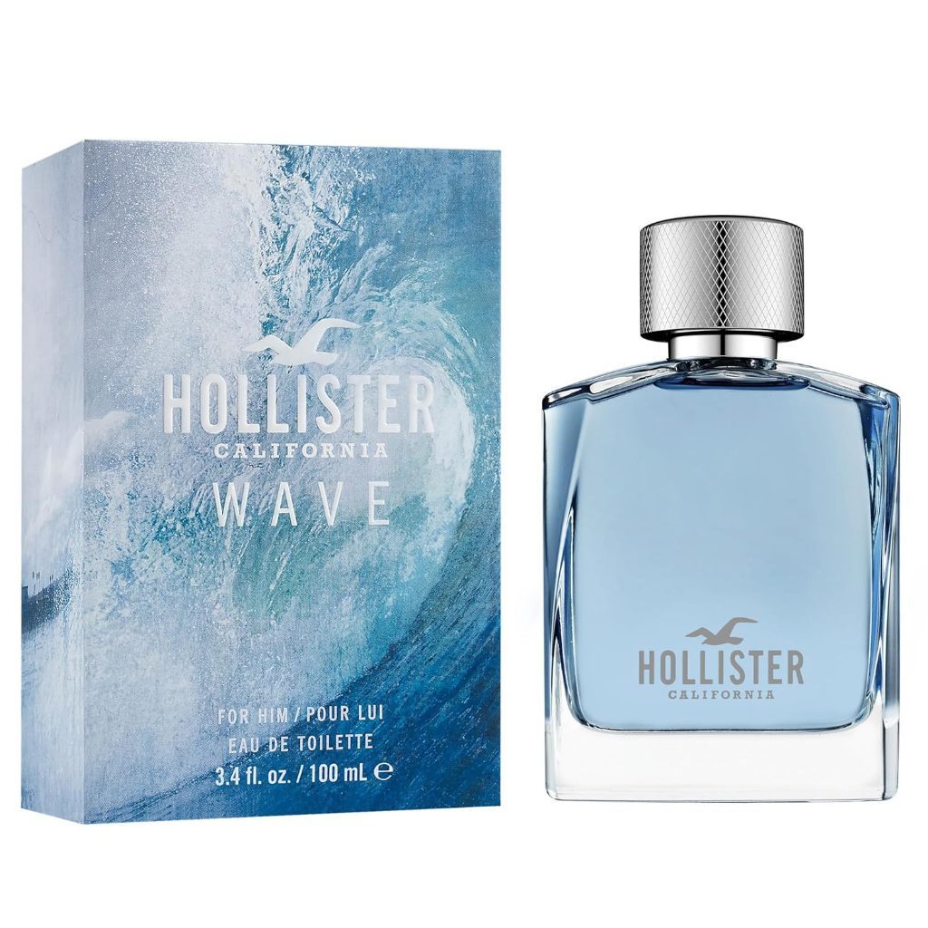 น้ำหอม Hollister California Wave Perfume 100 ml หอมสดชื่น น้ำทะเล คลื่นและหาดทราย สายลมแสงแดด