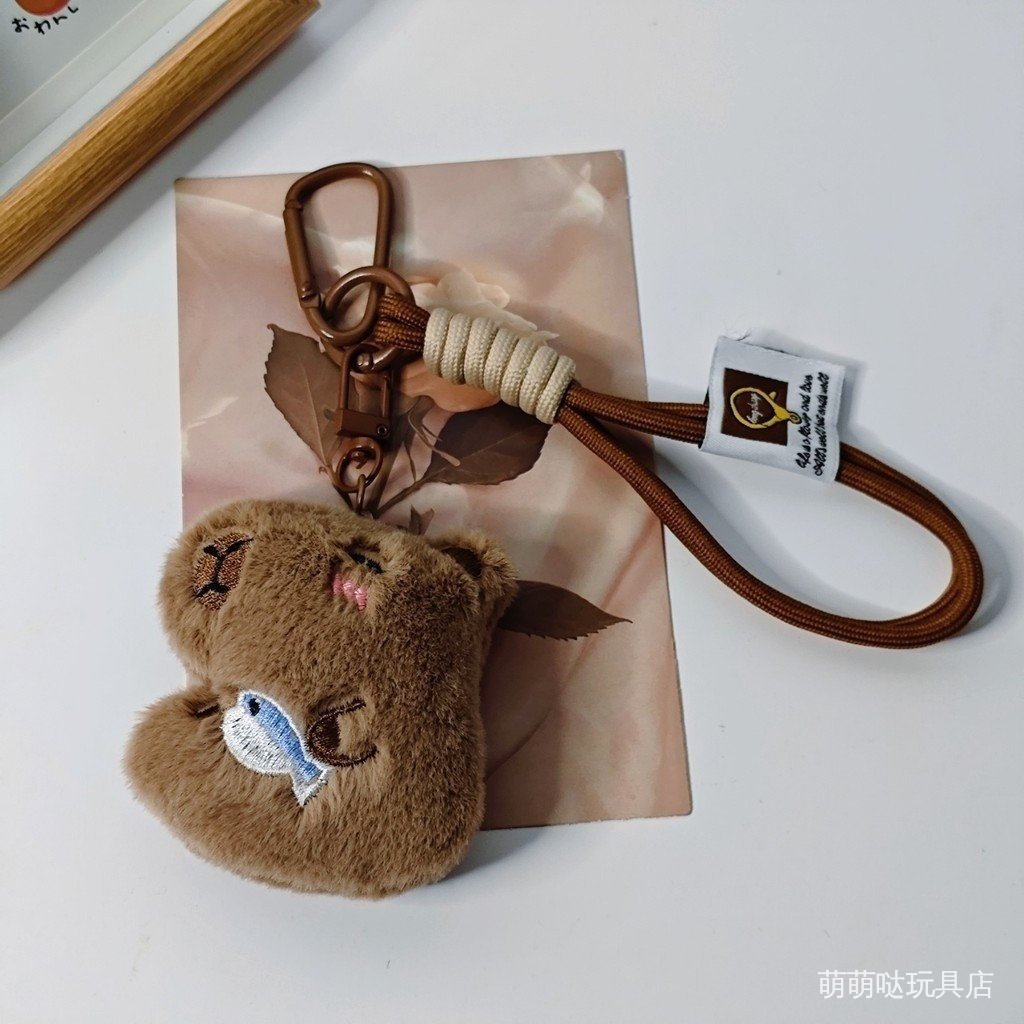 Kapibala Kapibala Merchandise จี้น่ารัก Kapibala ตุ๊กตาโทรศัพท์มือถือจี้ Plush Furry กระเป๋าจี้ Anti
