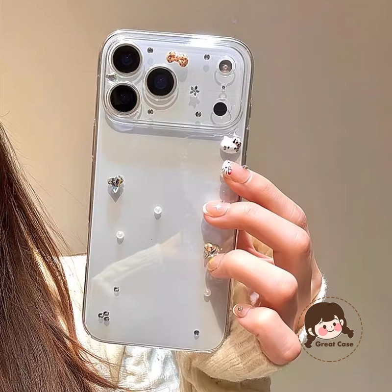 Glitter Diamond Clearเคสโทรศัพท์สําหรับVivo X21 UD X21i X20 X9 X9S Pro Plus XหมายเหตุZ9 Lite Z6 Z5X 