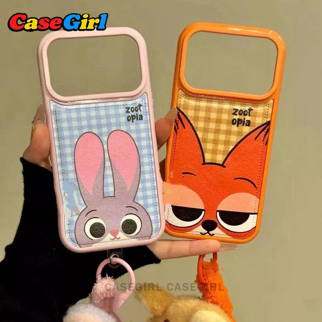เคสไอโฟน IPhone 15 16 17 11 13 14 12 Pro Max 14 16 15 Plus 13 11 16 15 12 Pro จูดี้ คู่รัก เคสใหม่ ครอบเต็ม