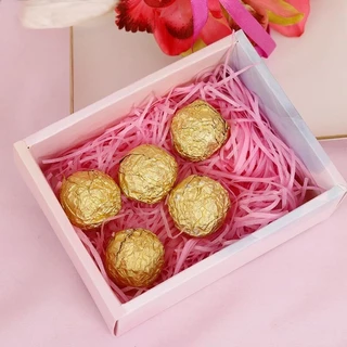 【พร้อมส่ง】กระดาษเกล็ดสี เนื้อยับ 100g สำหรับห่อของขวัญ กันกระแทก เติมกล่องของขวัญ กล่องพัสดุ พร้อมส่ง