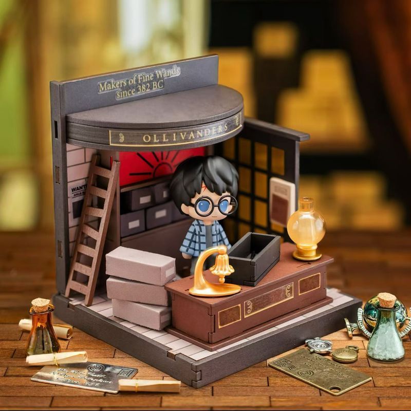 Yuanye Culture Harry Potter Wizard World Series ประกอบฉากกล่องตาบอดเครื่องประดับรูป