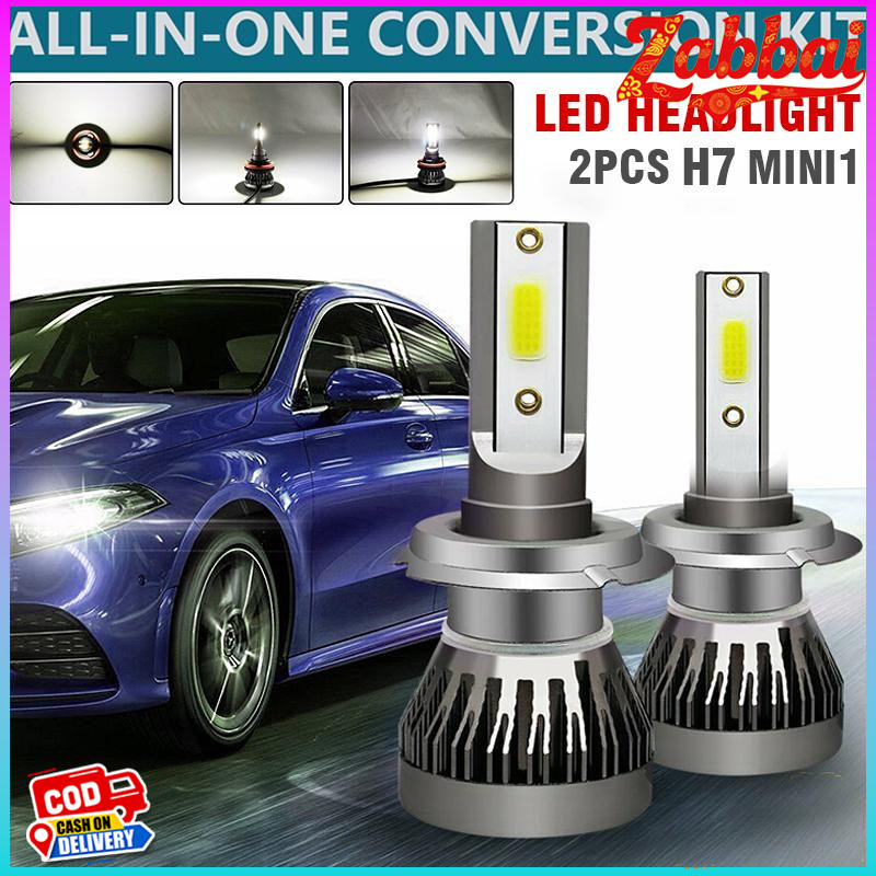 Zabbai   Novsight หลอดไฟหน้า H4 Led H11 9005 9007 สําหรับรถยนต์ Turbo Led 12V Original【พร้อมส่ง】