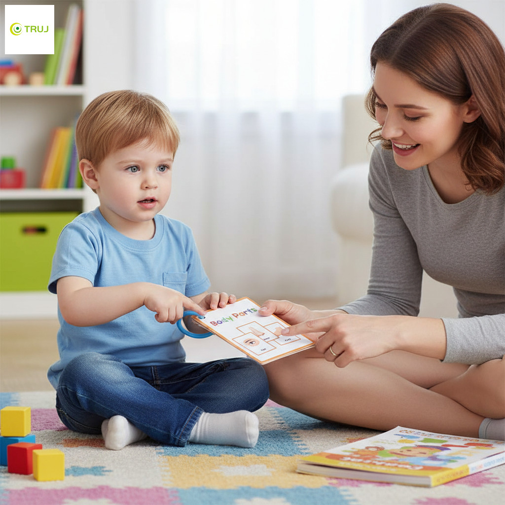 Emotion Flashcards สําหรับเด็กการ์ดการเรียนรู้ความรู้ความเข้าใจของเล่นเพื่อการศึกษากันน้ําแบบพกพา