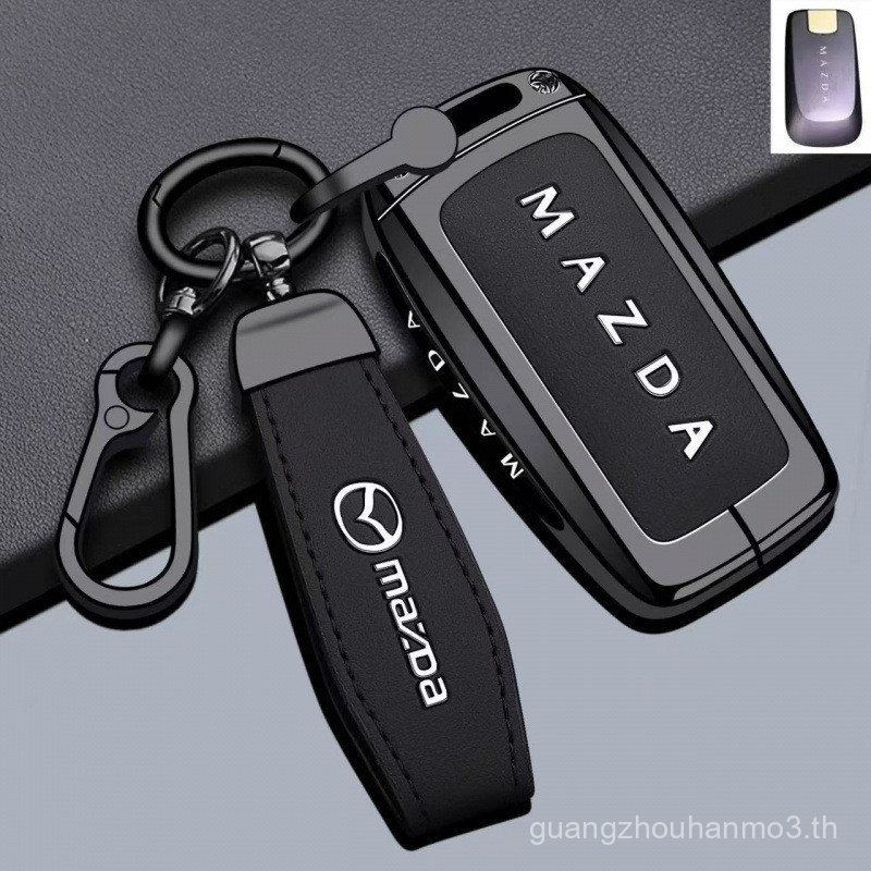 เหมาะสําหรับ Mazda EZ60 ฝาครอบกุญแจ 25/26 Mazda EZ-6 สไตล์ใหม่ EZ6/EZ-60 กระเป๋าหัวเข็มขัด X5ZX