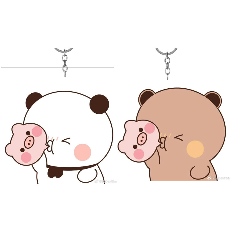 พวงกุญแจคิว Dudu & Bubu น่ารัก