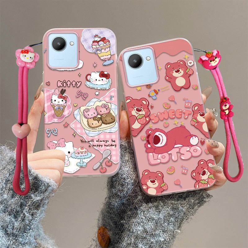 เคส realme c30 เคส realme c30s เคสโทรศัพท์ป้องกันการตกน่ารัก