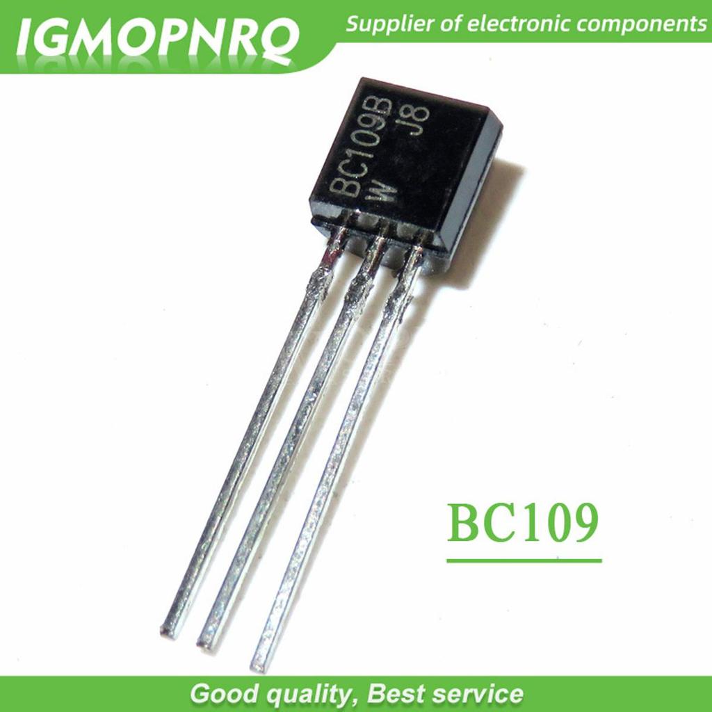 10 ชิ้น BC109 TO92 ทรานซิสเตอร์ TO-92 ใหม่ต้นฉบับ