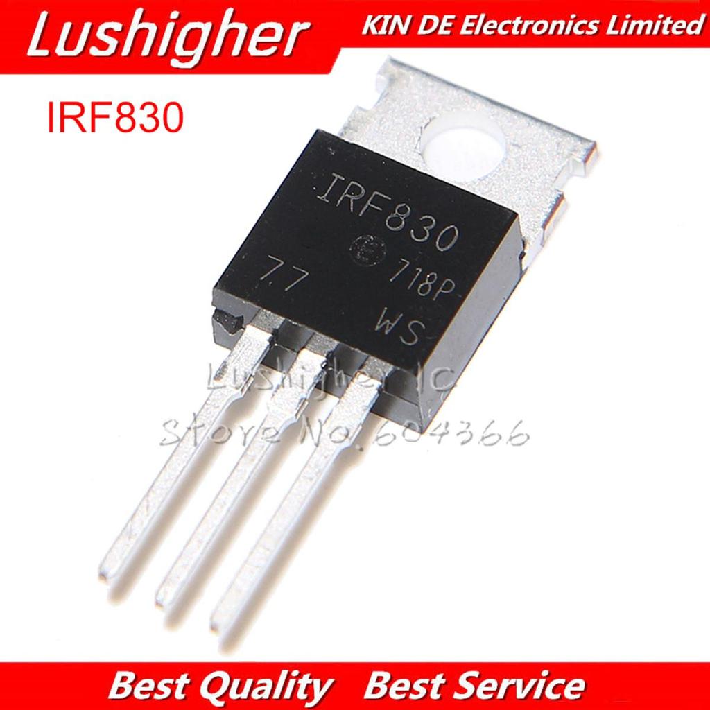 10PCS IRF530 IRF630 IRF730 IRF830 LM317T IRF3205 ทรานซิสเตอร์ TO-220 TO220 IRF530PBF IRF630PBF IRF73