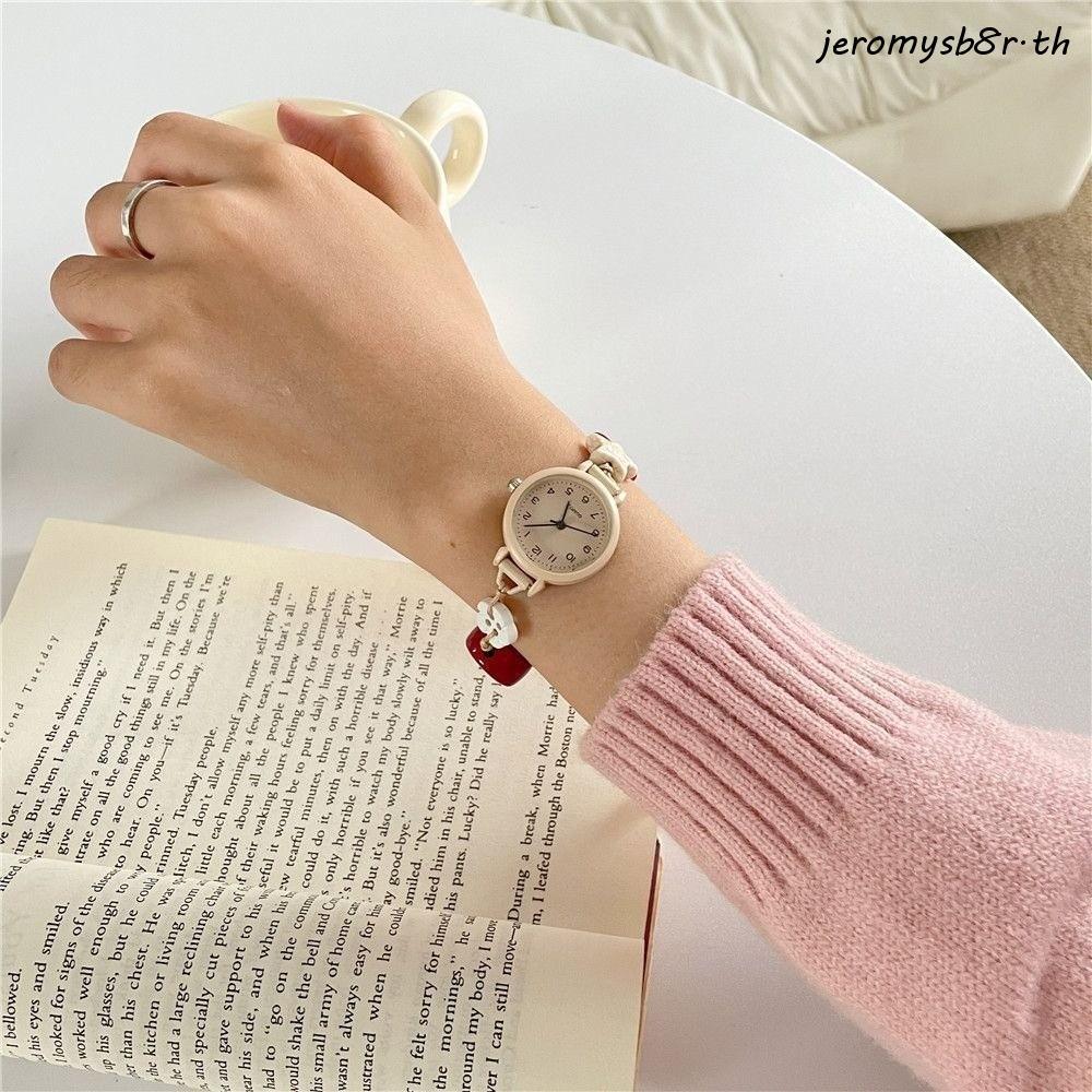 นาฬิกาข้อมือแบบ vintage ดีไซน์เก๋ พร้อมสายโลหะผสม มีสไตล์อเนกประสงค์