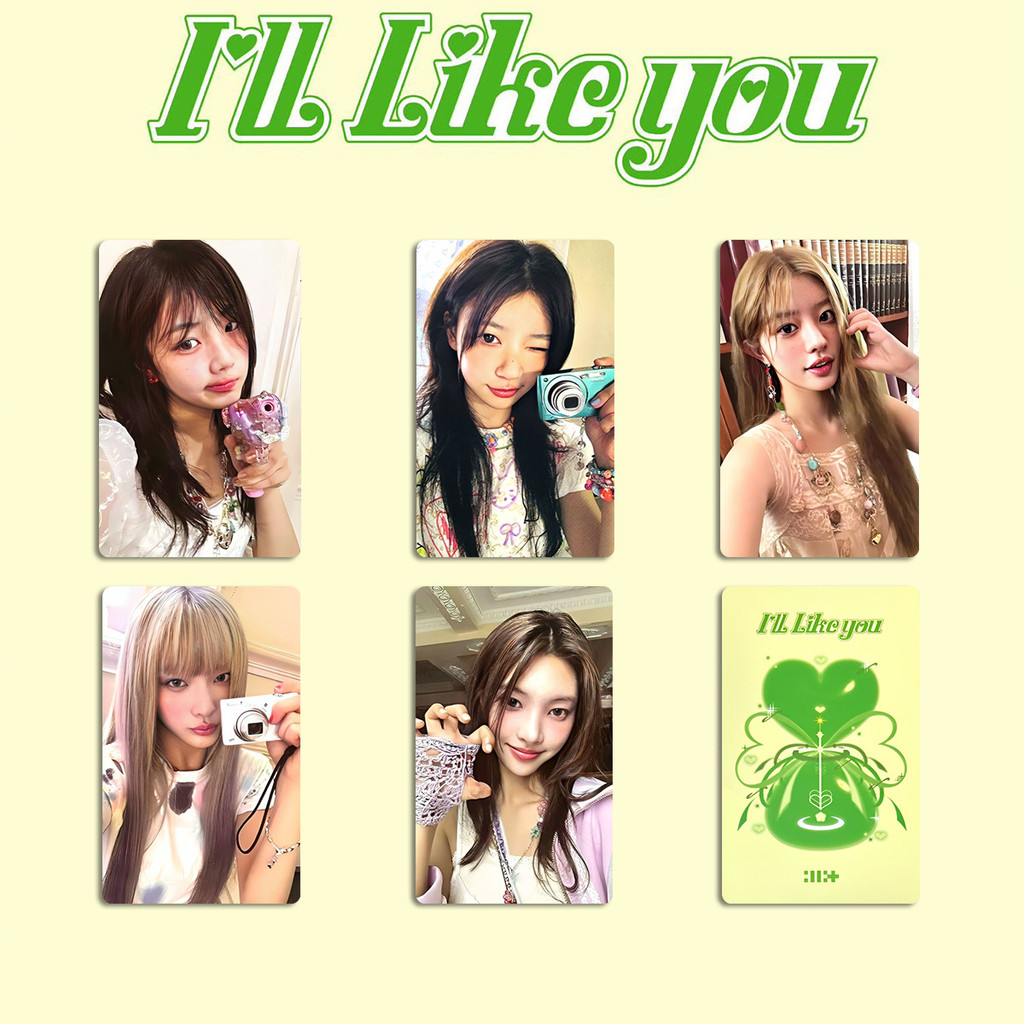 Liyou AGGA สินค้า i Li Xi llgllitmoka ของขวัญพิเศษ Photocard การ์ด illit อัลบั้ม Photocard likeyou AGGA