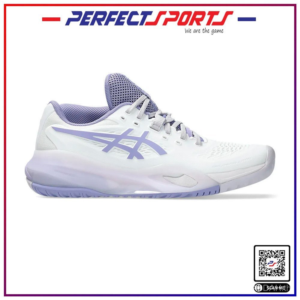 ASICS GEL-RESOLUTION X - สีขาว/น้ำเงินเบลล์