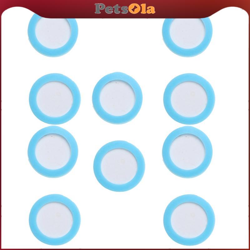 PETSOLA 10 ชิ้น CO2 Ceramic Diffuser Atomizer Disc สําหรับพืชน้ําถังปลา