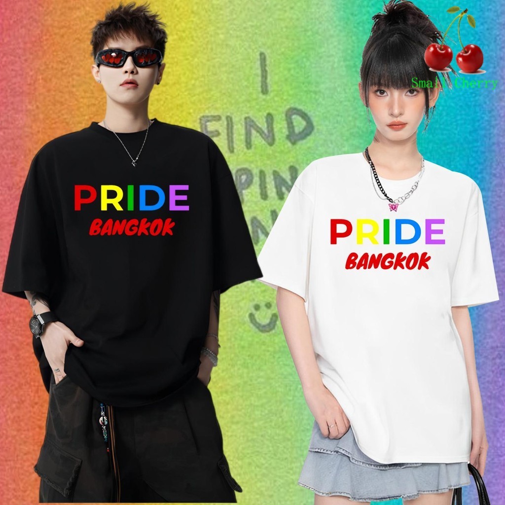 【HOT】Pride Month Gay Lesbian Rainbow เสื้อยืด #002 Pride Month ลายพิมพ์เสื้อคอกลมแบบแฟชันลำลอง S-5XL
