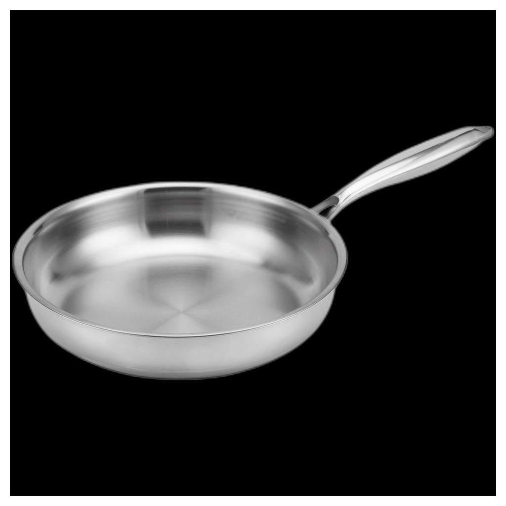 [balunfini] IH Induction Stainless 316 กระทะไม่เคลือบห้าชั้น, 28 ซม., 1 ชิ้น/เกาหลีกระทะโดย electiou