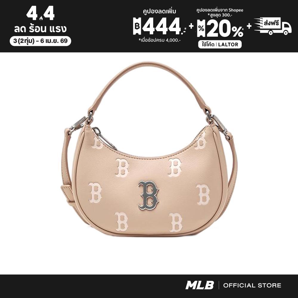 MLB กระเป๋าสะพายข้าง ยูนิเซ็กซ์ Classic Monogram Embo Mini Cross Bag รุ่น 3ACRMM16N 43PKS สีชมพู