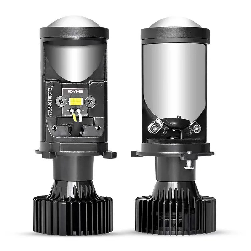 Y6D เลนส์ H4 LED ไฟหน้า Universal 12V Motorcyle รถ Far แบบบูรณาการไฟหน้า Y7 ประเภท Universal หลอดไฟร