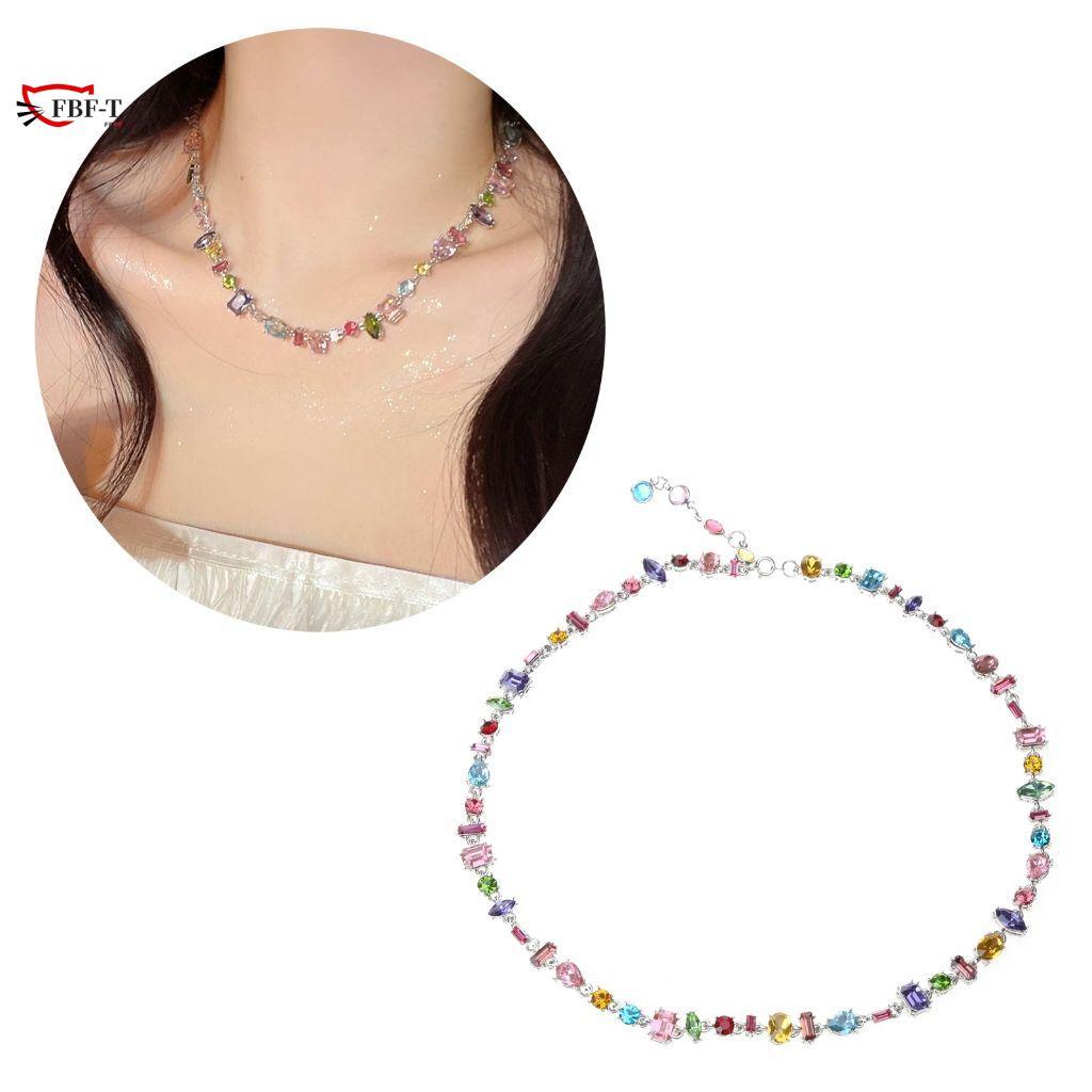 สร้อยคอกลิตต์แฟชั่น - เครื่องประดับหรูสำหรับผู้หญิง