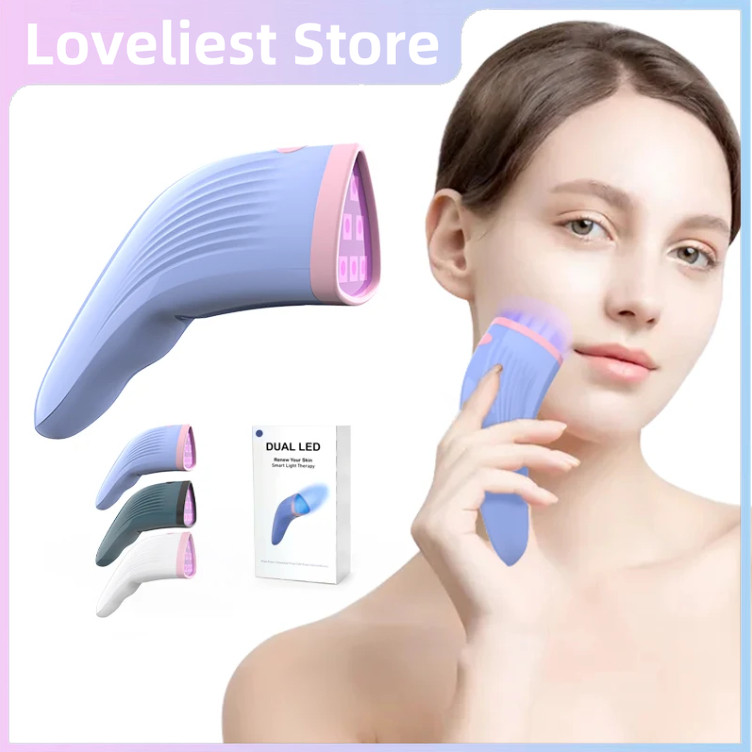 Led Red & Blue Acne Spot Treatment RF อุปกรณ์ความงามอุปกรณ์ Wand Massager Face Light Therapy Machine