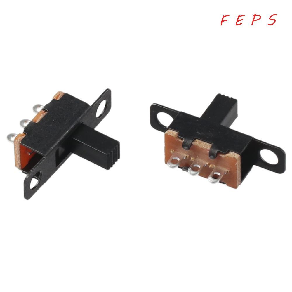 FEPS 8 ชิ้นสวิตช์สไลด์, แผง DC 50V 0.5A Micro Mini Toggle Switch, SS12F15VG6 3 ขา 2 ตําแหน่ง 6 มม.สล