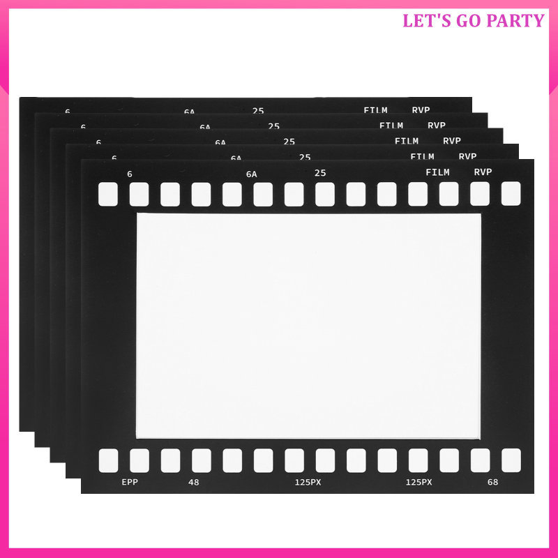Decor Frames Anniversary Photo Film Picture 5 ชิ้น uiran