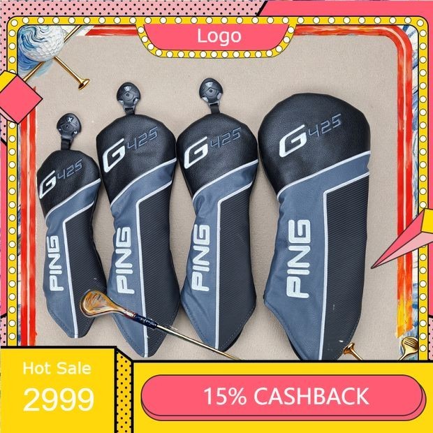 Protektor ng golf club PING G425 Golf Headcover for Driver Fairway Hybrid head cover putter