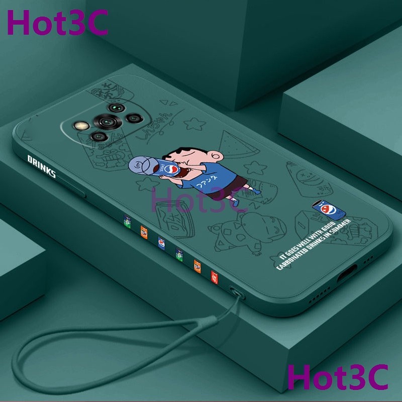 เคส For POCO X3 NFC / POCO X3 / POCO X3 Pro tpu tpu KLXX แฟชั่นเด็กแขวน String สําหรับคู่สาวโทรศัพท์มือถือกรณี