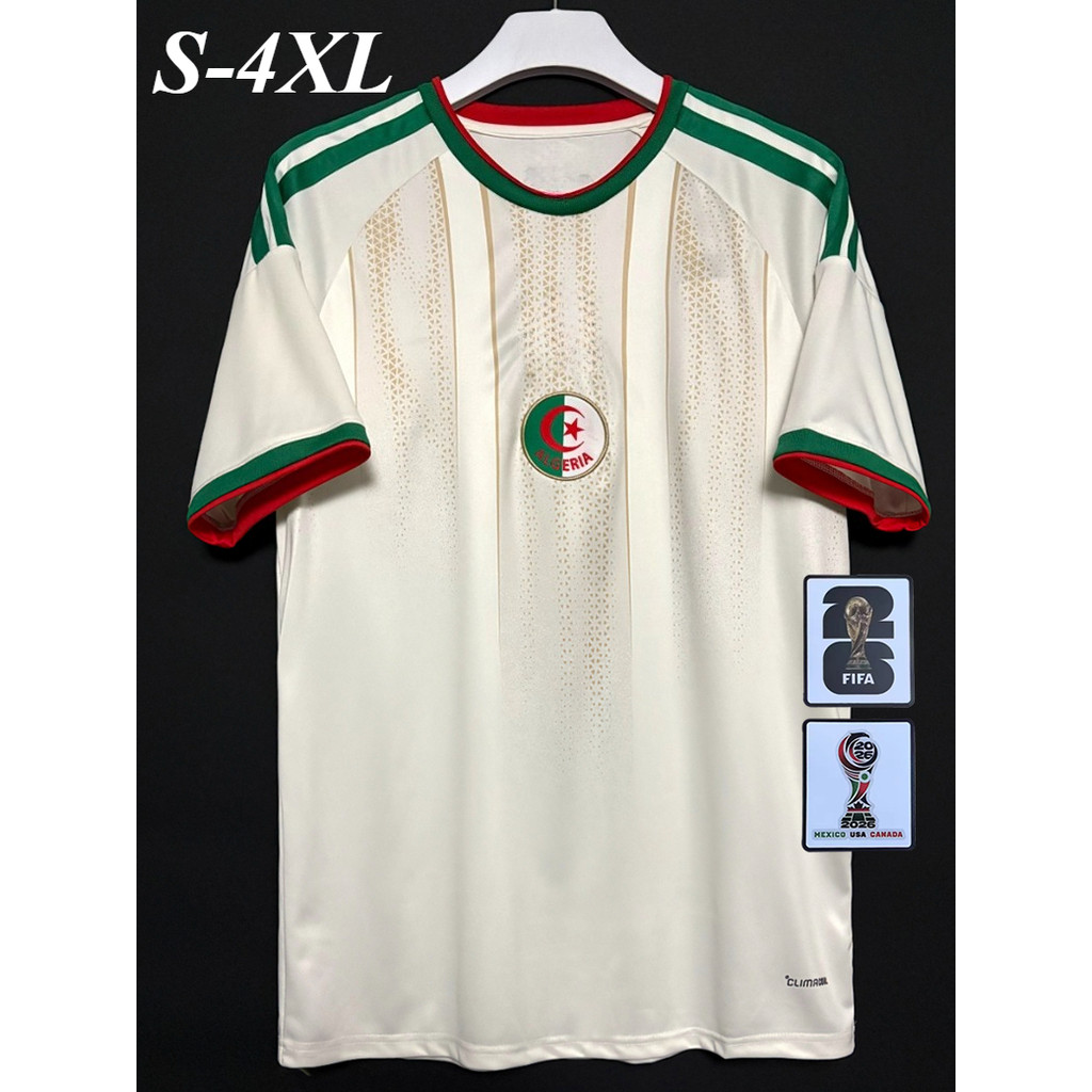 26/27 Algeria Home & Away Fan เสื้อฟุตบอลผู้ชาย