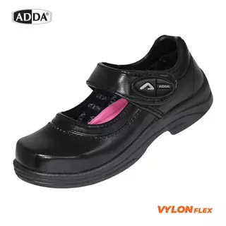 รองเท้านักเรียน ADDA ครบชุด สีดำ สีขาว ถูกกฎ ถูกระเบียบ สวมง่าย กระชับ 41A05 41C07 41G5A